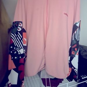 full length adidas adjustable jacket